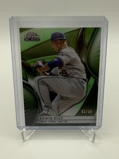 2025 Topps Chrome Black Baseball Edwin Diaz Green Refractor /99 New York Mets