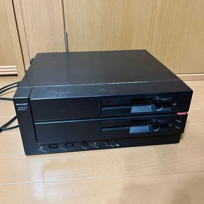 SHARP X1G Model 30 CZ-822CB Vintage Japanese Computer Retro PC Black Tested