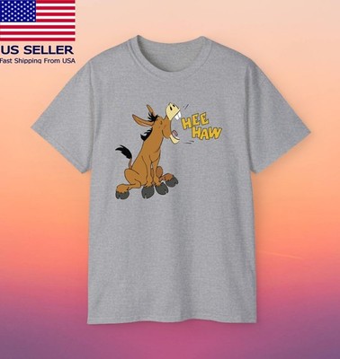 Hee Haw Cartoon Men's Grey Size S-5XL