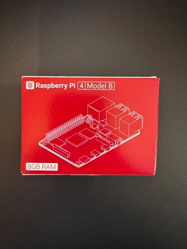 Raspberry Pi 4 Model B Single-Board Computer - 8GB Model