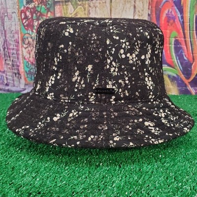 Kangol Street Needlepunch Floral Casual Bucket Hat Knit K5391 Size Large New 