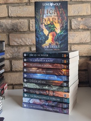 Lone Wolf Series Books 1-12 (The Kai & Magna Kai Series Collection) by Joe Dever