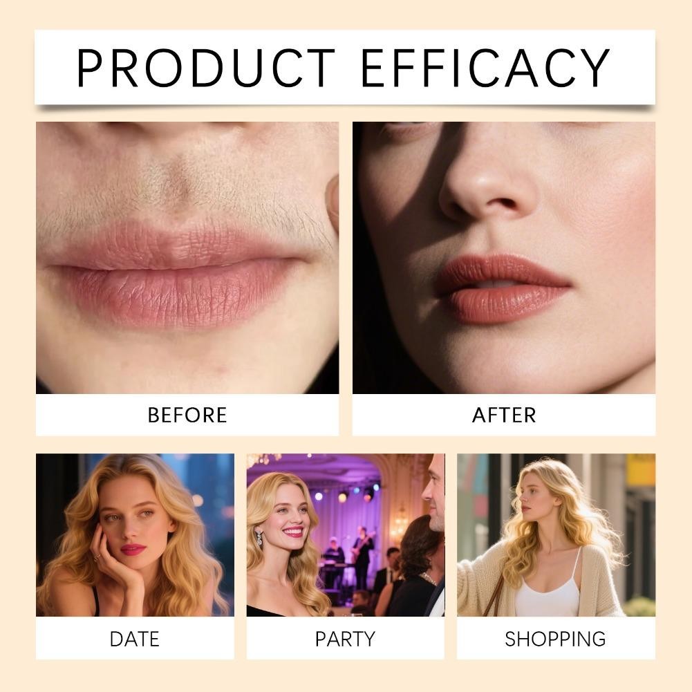 Gentle Facial Hair Removal Cream, Fast-Acting Painless Depilatory Creams 5 USN