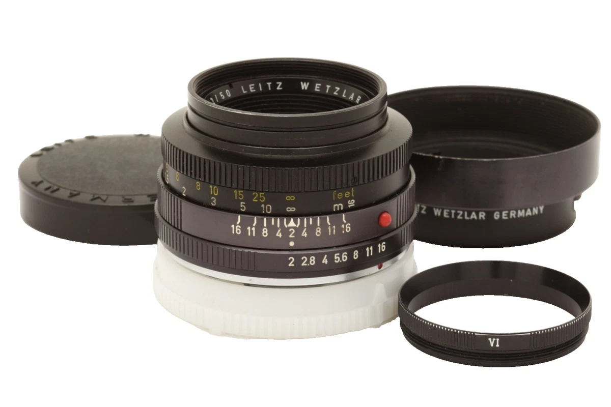 Leica SUMMICRON-R 50mm Focal f/2 Camera Lenses for sale | eBay
