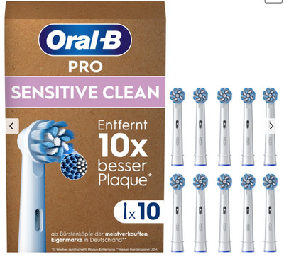 Oral-B Pro Sensitive Clean Aufsteckbürsten 10er Pack