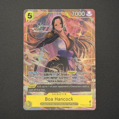 Boa Hancock (Alternate Art) PRB02-017 Premium Booster Best Vol 2 One Piece NM