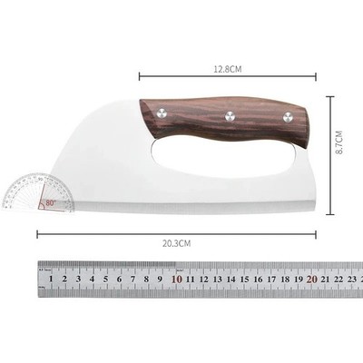 2Pcs Sharp Kitchen Chef Knife Labor-Saving Forged Slicing Knife for Home Use