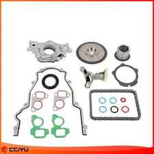 Timing Chain Kit Cover Gasket Oil Pump For 07-13 Buick Cadillac GMC 5.3 6.0 6.2