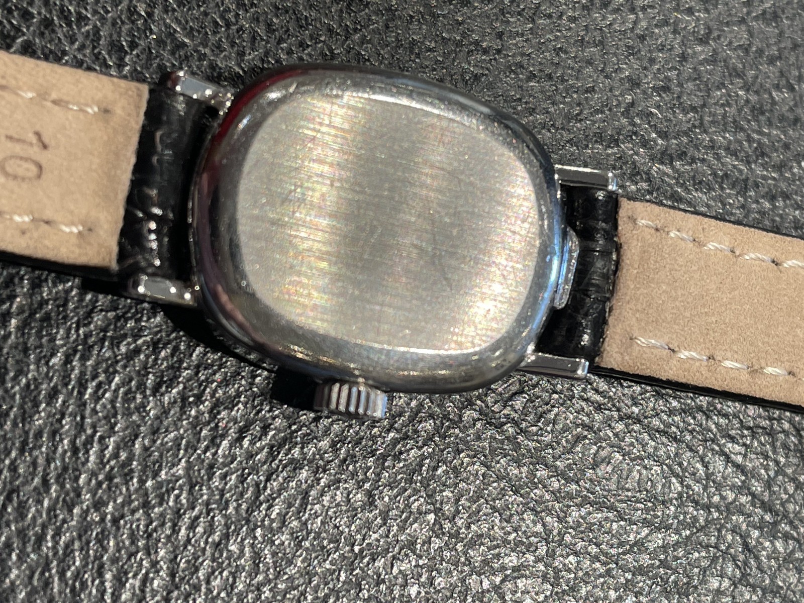 Omega Vintage DeVille 9334 - 18ct W/G Elipse Shape Small image 7