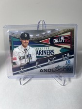 2025 BOWMAN DRAFT CHROME DRAFT NIGHT CARD MARINERS KADE ANDERSON #BDN-3