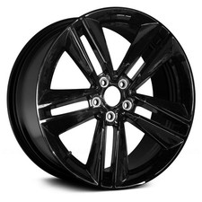 For Ford Mustang 15-17 Alloy Factory Wheel Double 5-spoke Black 19x9 Alloy For Ford Mustang 15-17 Alloy Factory Wheel Double 5-spoke Black 19x9 Alloy