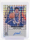 JARED MCCAIN 2024-25 MOSAIC PICTOGRAPHS ROOKIE SILVER MOSAIC RC AUTO Q6438