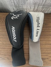AGXGolf Black Driver Headcover Used 