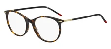 HUGO HG 1238 0UC RED HAVANA 53/17/140 Women's Eyewear Frame