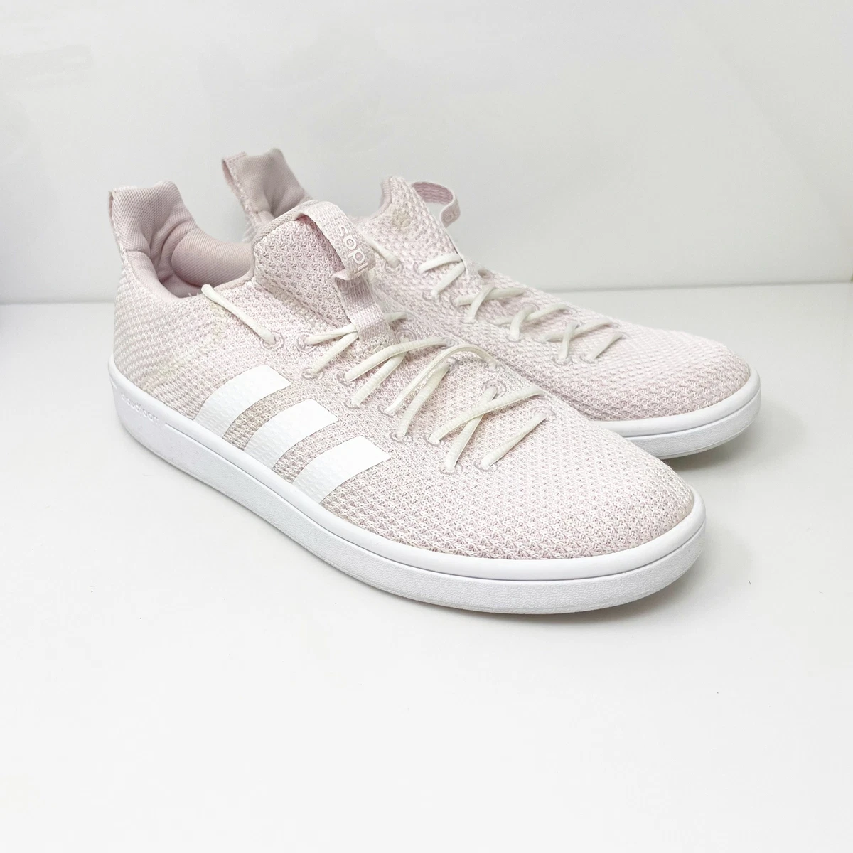 Adidas Advantage Cloudfoam Sneakers Women's 5.5 White Shoes Casual B42133 |  eBay