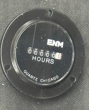 Enm T50b4 Ac Hour Meter Ii,6-Digit,2.8 In,3-Hole