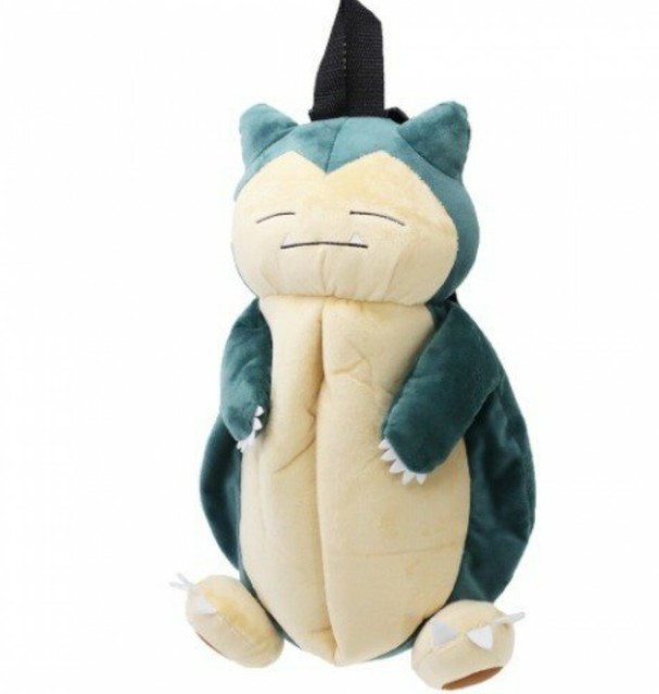 snorlax plush backpack