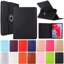 For iPad (A16) 11th/10th Gen Air11 Air13 360° Rotating Stand Leather Case Cover