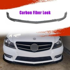 ????SPLITTER GEEIGNET FÜR MERCEDES C-KLASSE W204 SCHWARZ CARBON???? ????SPLITTER GEEIGNET FÜR MERCEDES C-KLASSE W204 SCHWARZ CARBON????