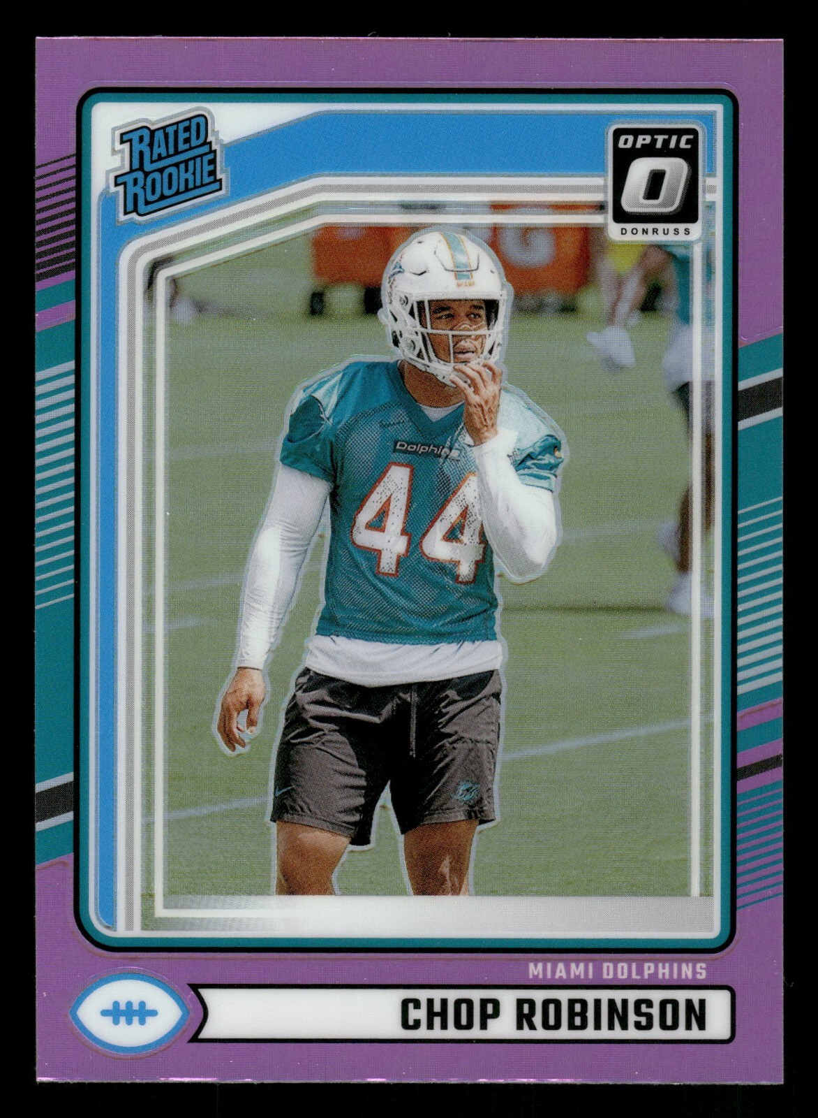 2024 Panini Donruss - Rated Rookie Optic Preview Pink Prizm Chop Robinson (RC)