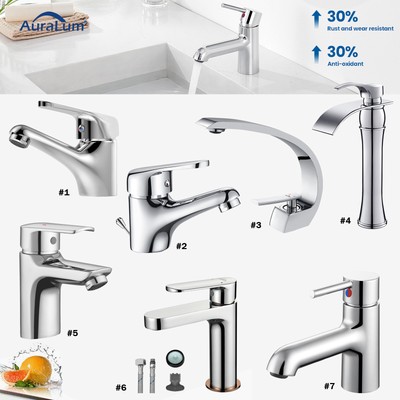 Waschtisch Armatur Einhand Wasserhahn Bad Waschbecken Mischbatterie Badarmatur