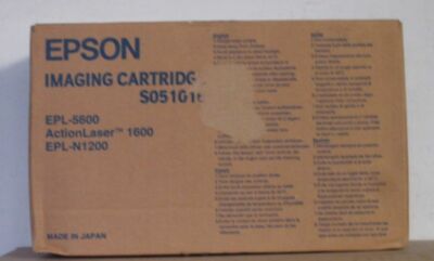 Epson S051016 Imaging Cartridge Black for EPL-5600 ActionLaser 1600 EPL-N1200 