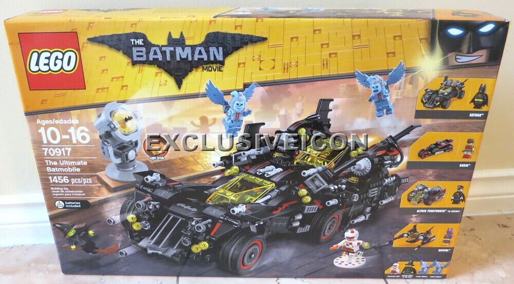 2016 The Lego Batman Movie 70917 Ultimate Batmobile (1456 pcs) Retired Canadian