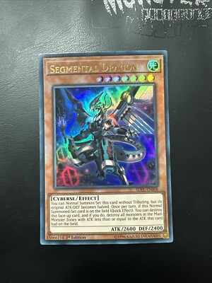 YUGIOH SEGMENTALDRACHE ULTRA RARE SDPL-DE008 1.AUFLAGE 