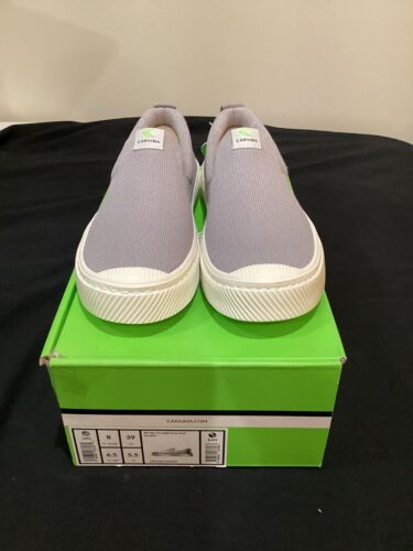 Slip On Grey Knit Cariuma Sneakers