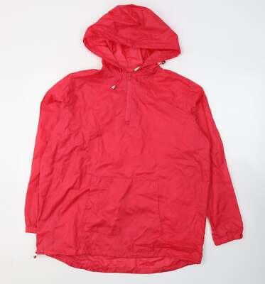 Matalan Womens Pink Rain Coat Poncho Size M UK