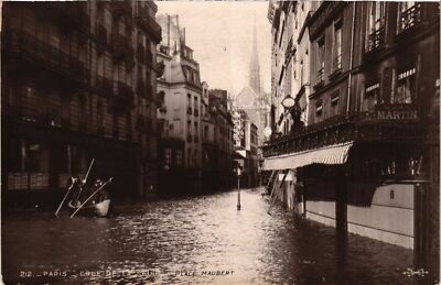 CPA PARIS Crue de la Seine 1910 Place Maubert (578426)