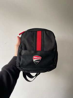 ducati corse crossbody bag messenger black