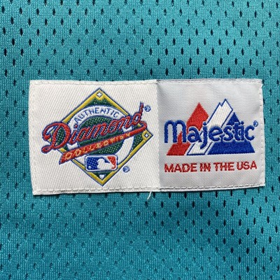 VINTAGE FLORIDA MARLINS 1997 MLB CHAMPIONS MAJESTIC RARE JERSEY
