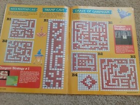 VTG 1989 Dragon Warrior (NES)  Strategy Guide W/POSTER/MANUAL/HANDBOOK READ!