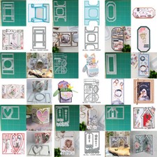 Frame Metal Cutting Dies DIY Scrapbooking Mould Blade Punch Embossing Stencils