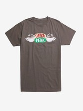Image of Official Central Perk T-Shirt Friends TV Show Coffee House Logo Tee - M