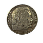1847-1934 German 5 Mark Coin - Paul Von Hindenburg - 1938