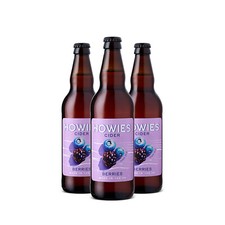 Howies Fruit Cider ? Berry Flavour 3 x 500ml Glass Bottles