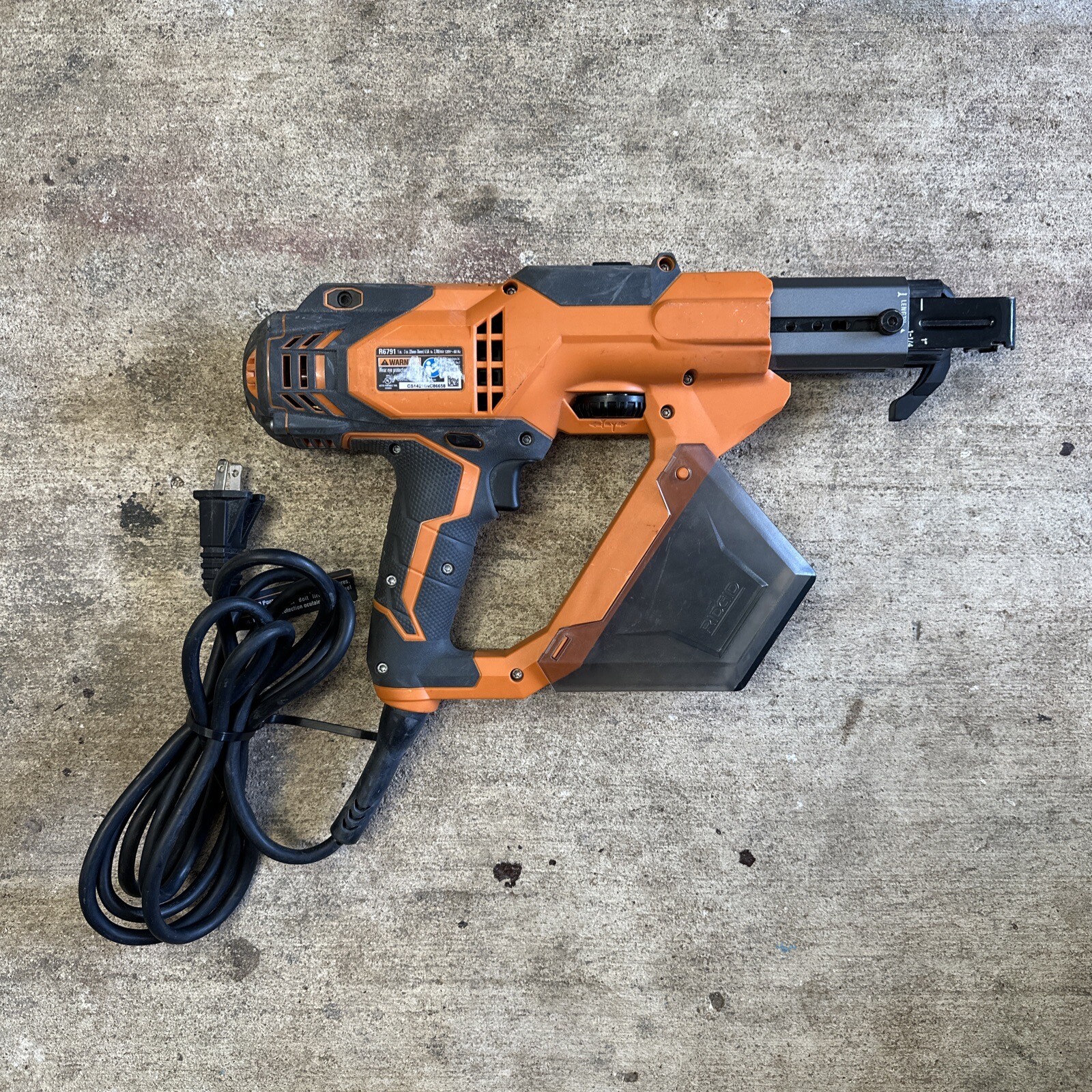 RIDGID R6791 Corded 1" 3" Electric Drywall Screw Gun eBay