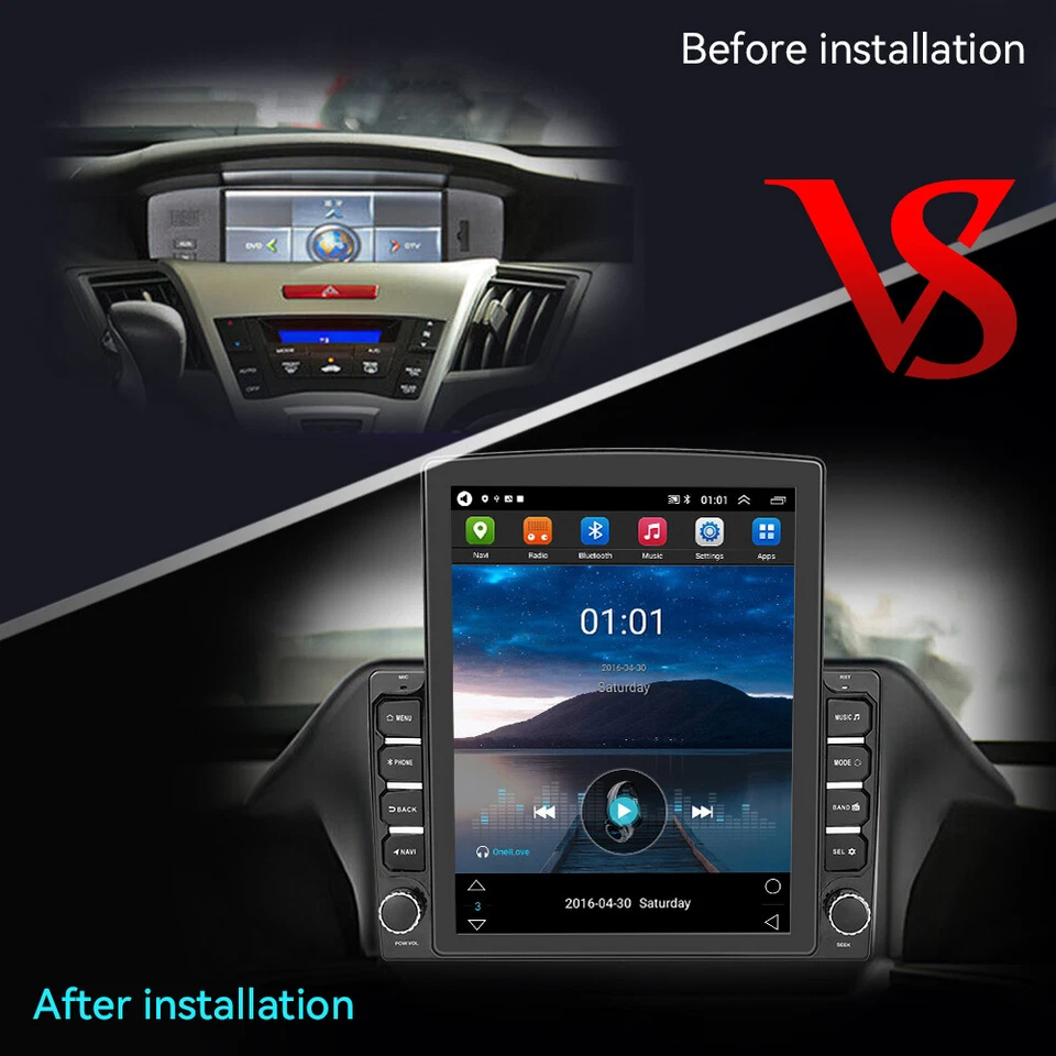 9.7" For Honda Odyssey 2009-2014 Android 13 Car Radio BT WIFI GPS Navi 4+64GB - Image 3 of 4