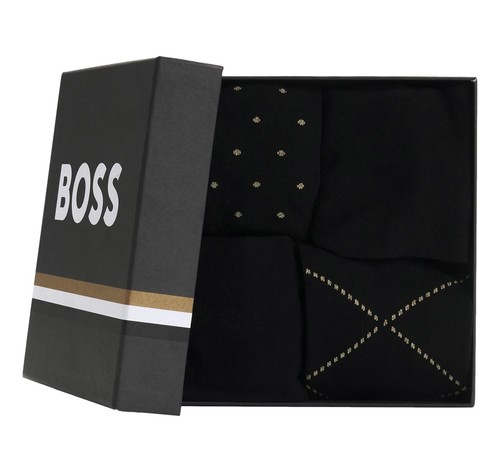 BOSS Calze Donna In Confezione Regalo Taglia Unica 36/42 50524388 Colore Nero - Picture 3 of 3