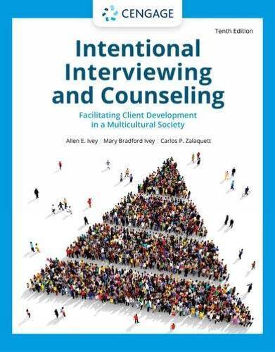 Intentional interviewing and counseling: facilitating client development - good