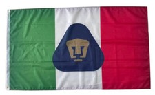 Pumas Unam Mexico Futbol Soccer New Flag Jersey Style 3x5’ Bandera Tricolor