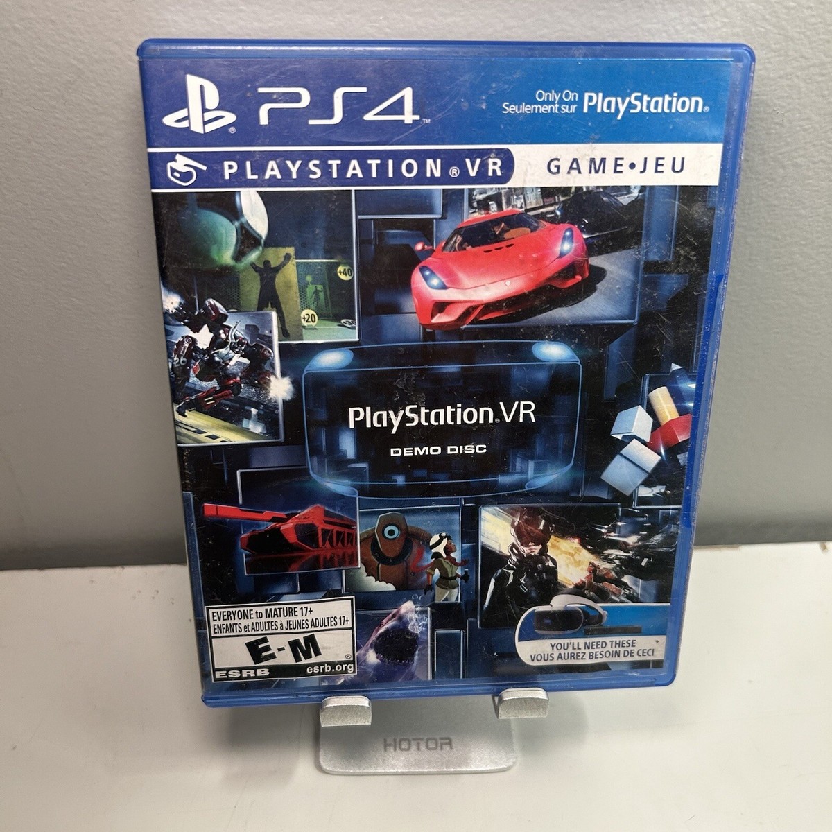 PlayStation VR Demo Disc PS4 PlayStation Complete CIB