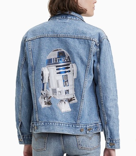 R2-D2 Ex-Boyfriend Denim Trucker Jacket 