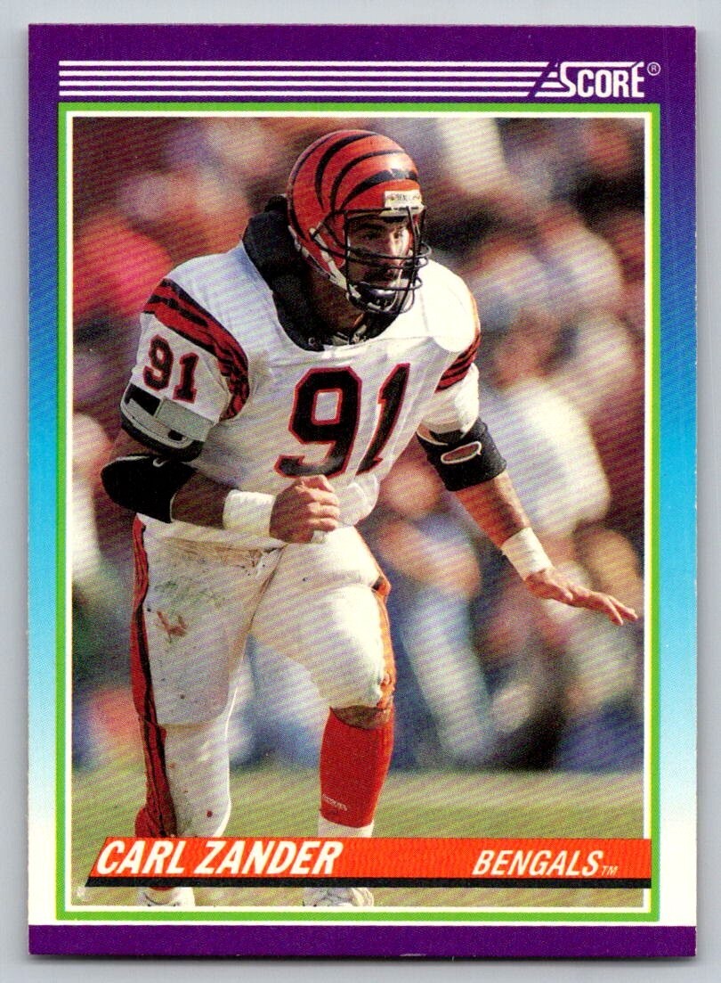 1990 Score - #478 Carl Zander
