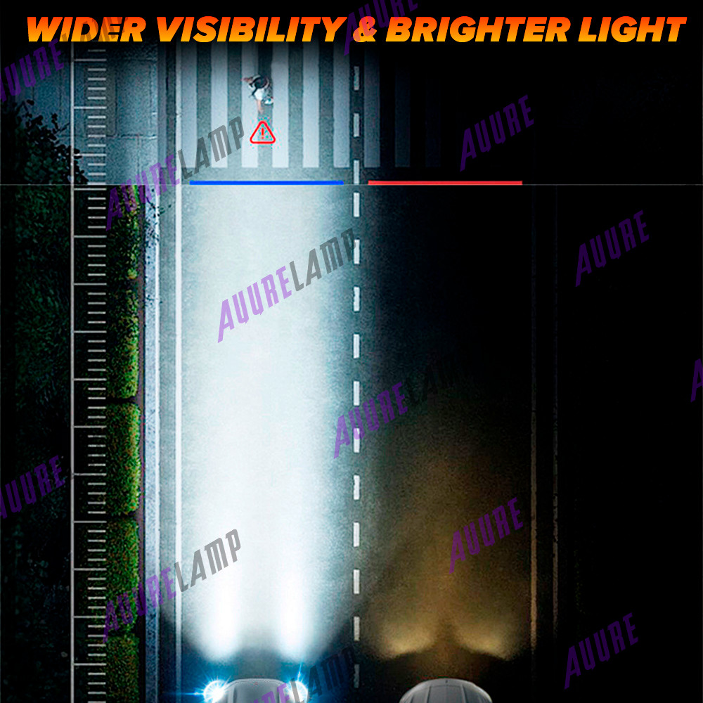 For Ford Explorer Sport Trac 2007-2010 6000K 9008 LED Headlight Hi/Lo Beam Bulbs