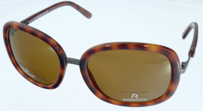 Rodenstock Sonnenbrille UV400 mit Etui Hartschalenbox R3222-C-5618-130-V550 Neu