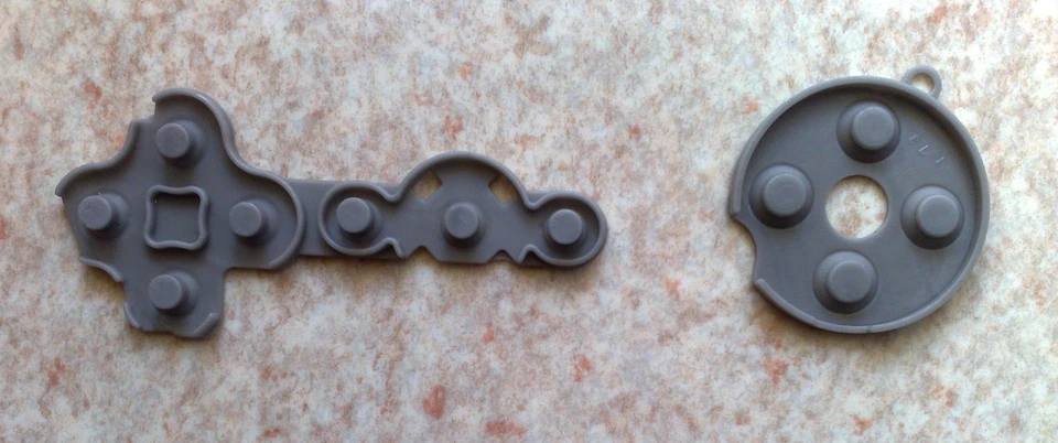 Gummipads conductive Buttons A,B,X,Y, D-pad.. for Xbox 360 Controller - Silicone