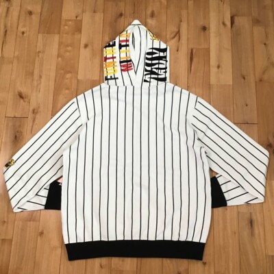 BAPE JAPAN limited Hanshin Tigers Tiger full zip hoodie A Bathing